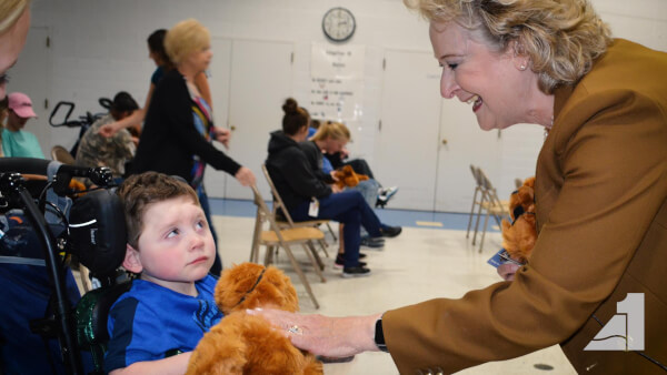 With Buddy the Dog, Gretchen Stenehjem Gives Back
