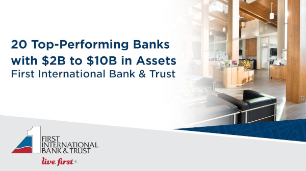 FIBT Recognized as a Top-Performing Bank