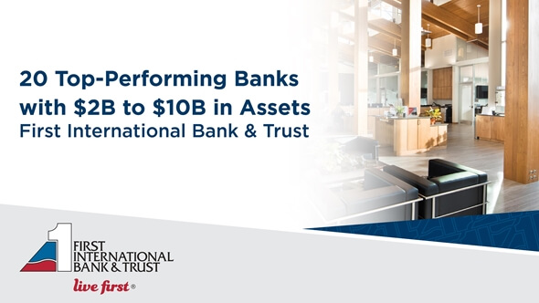FIBT Recognized as a Top-Performing Bank