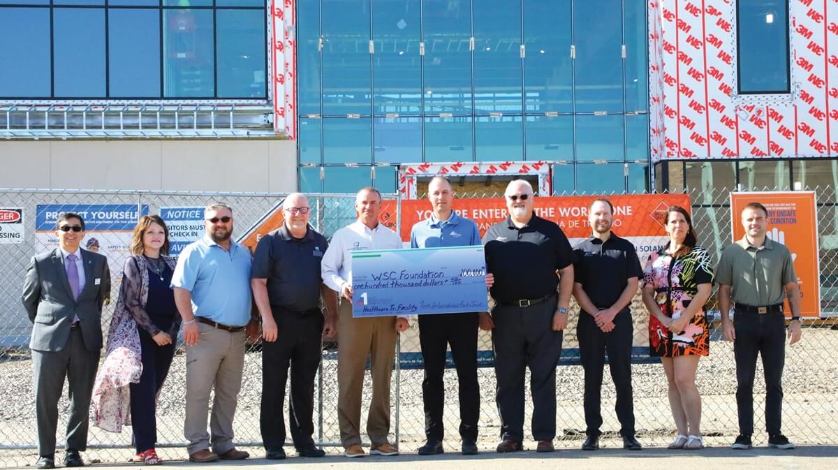 FIBT Donates to Williston Turf Project & Healthcare Facility
